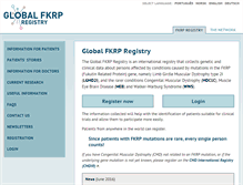 Tablet Screenshot of fkrp-registry.org